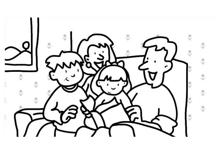 Imagenes de convivencia familiar para colorear - Imagui Imagenes de convivencia familiar para colorear - Imagui