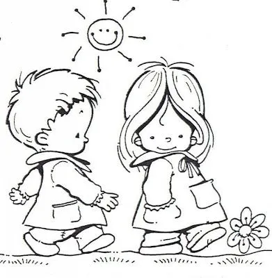 Mi colección de dibujos: ♥Dibujos de niños en el colegio