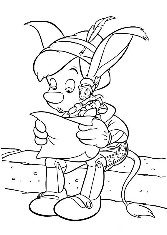 Mi colección de dibujos: Dibujos de Pinocho para colorear Mi colección de dibujos: Dibujos de Pinocho para colorear