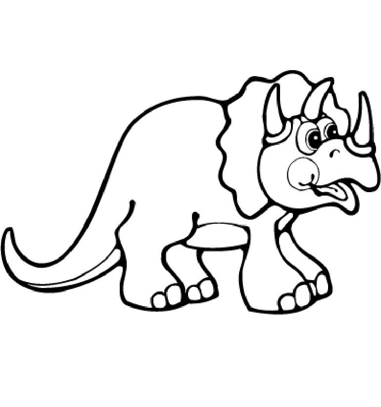 Mi colección de dibujos: ♥ Dinosaurios para colorear