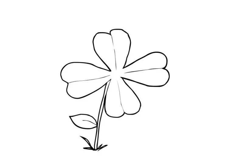 Mi colección de dibujos: ♥ Flor de cuatro petalos Mi colección de dibujos: ♥ Flor de cuatro petalos