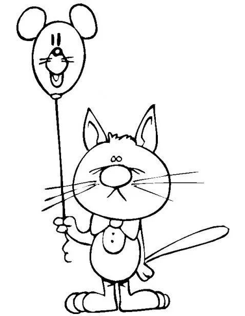 Mi colección de dibujos: Gatos para colorear Mi colección de dibujos: Gatos para colorear