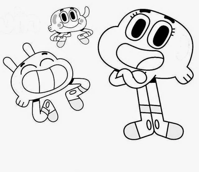Mi colección de dibujos: El increible mundo de gumball Mi colección de dibujos: El increible mundo de gumball