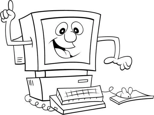 Dibujar una computadora con sus partes - Imagui Dibujar una computadora con sus partes - Imagui