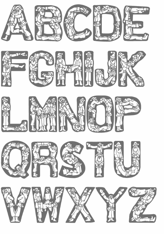 Mi colección de dibujos: ♥ Letras para pintar ♥ Mi colección de dibujos: ♥ Letras para pintar ♥