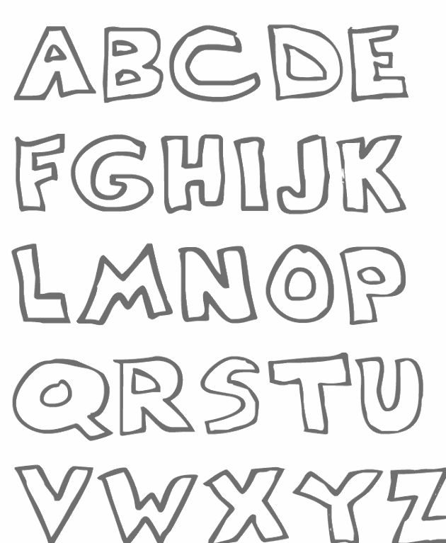 Letras para pintar de car - Imagui