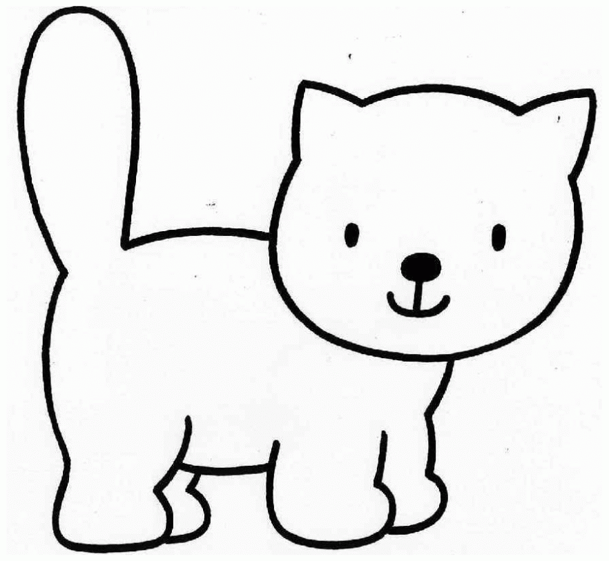 GATITO BONITO PARA DIBUJAR - Imagui