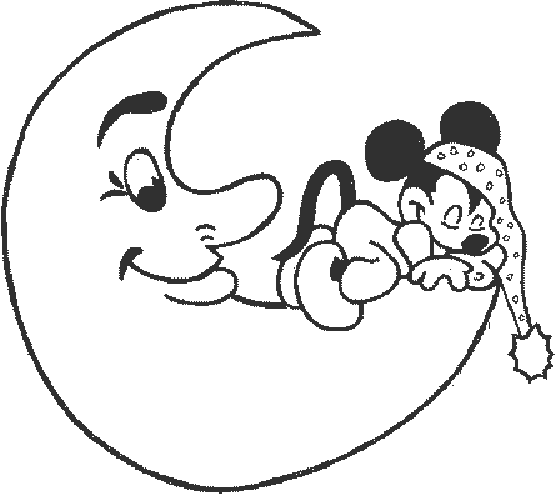 Mi colección de dibujos: ♥ Lunas con personajes infantiles para ... Mi colección de dibujos: ♥ Lunas con personajes infantiles para ...