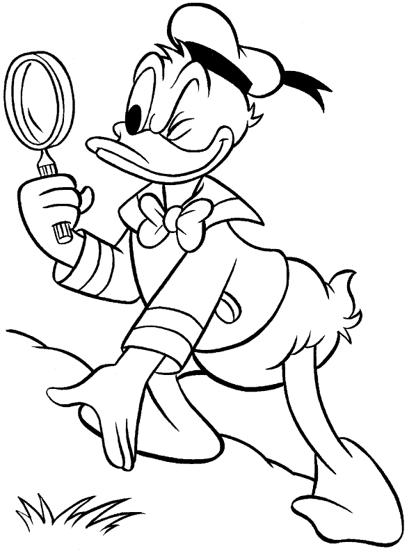 Mi colección de dibujos: ♥ Pato Donald para colorear ♥