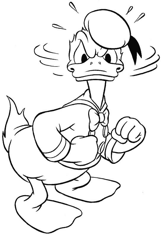 Mi colección de dibujos: ♥ Pato Donald y Daisy para pintar