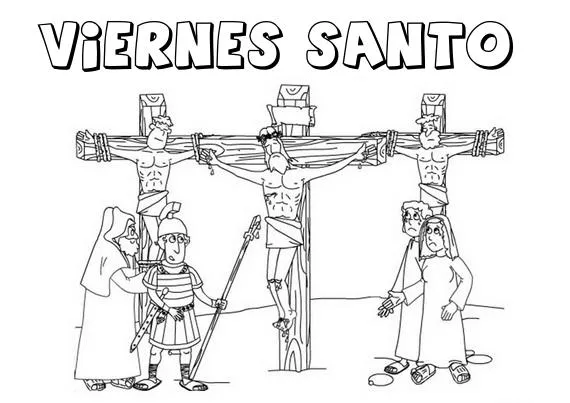 Colección de fichas para colorear semana santa - Orientacion Andujar Colección de fichas para colorear semana santa - Orientacion Andujar