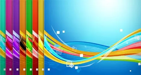 Plantillas curvas Gratis para Photoshop, Wordpress, PowerPoint ...