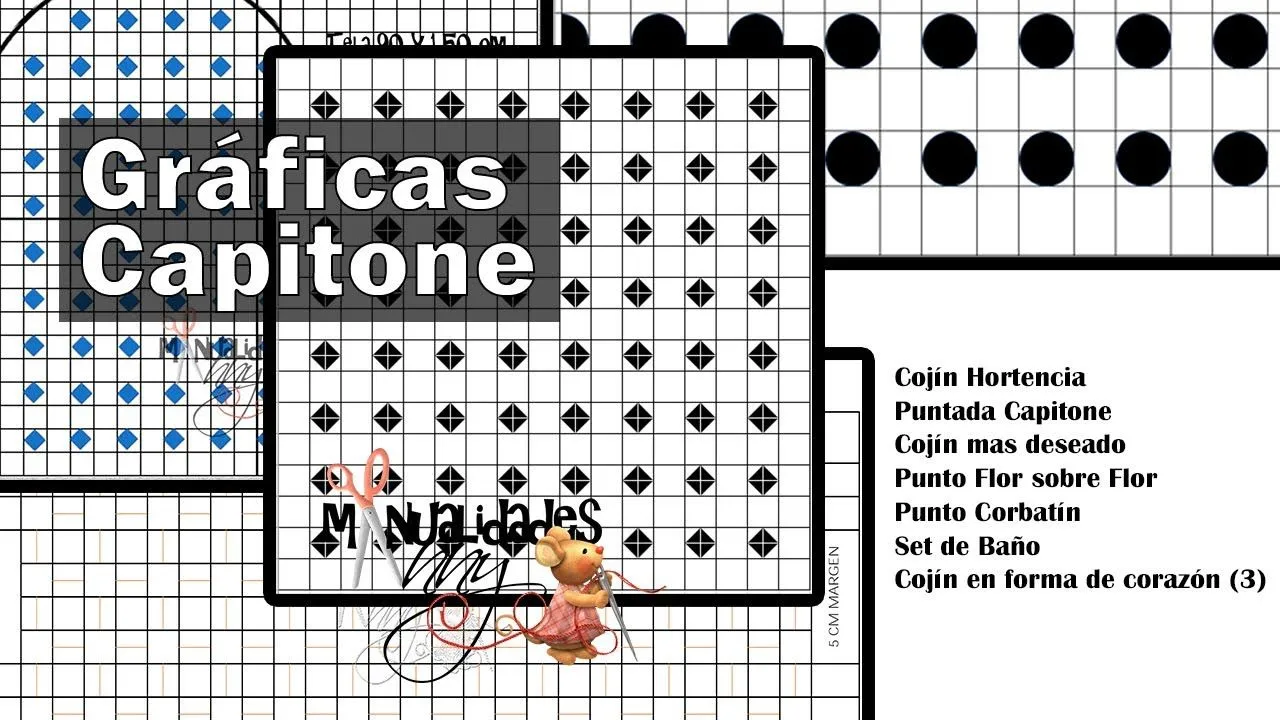 Colección gráficas CAPITONE 2-PARTE- num77 | Manualidades Anny - YouTube Colección gráficas CAPITONE 2-PARTE- num77 | Manualidades Anny - YouTube