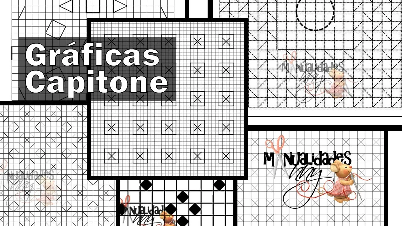 Colección Gráficas Capitone 1 -parte num 76 | Manualidades Anny - YouTube Colección Gráficas Capitone 1 -parte num 76 | Manualidades Anny - YouTube