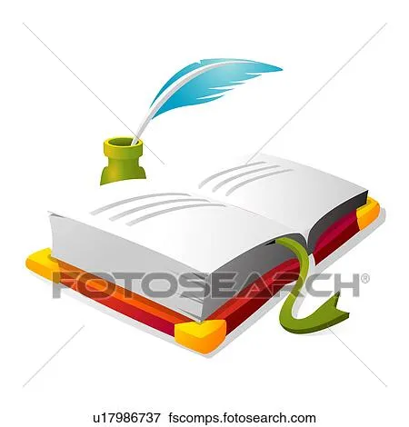 Colección de ilustraciones - fantasía, libro, tinta, pluma de ...