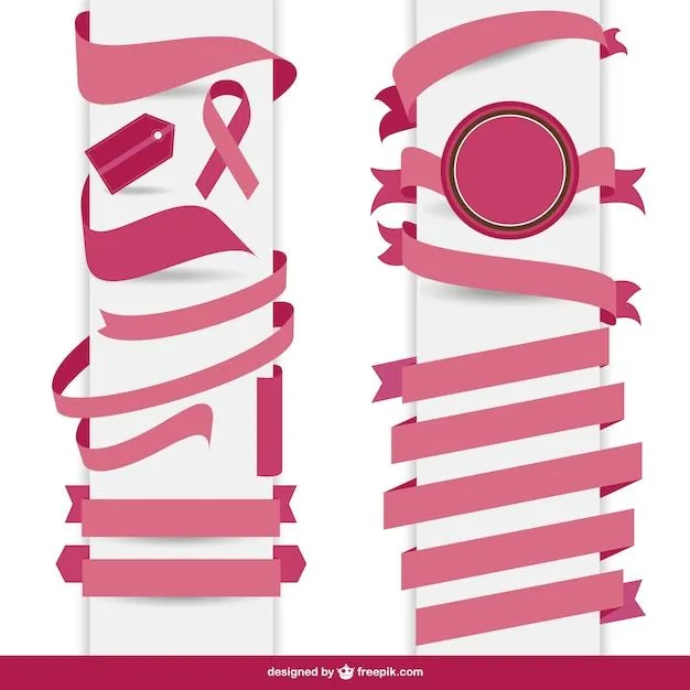 Colección de lazos rosa | Descargar Vectores gratis Colección de lazos rosa | Descargar Vectores gratis