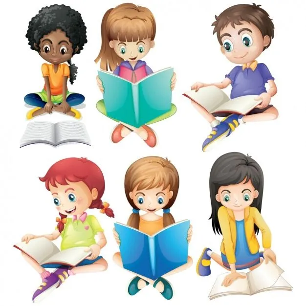 Colección de niños estudiando | Descargar Vectores Premium Colección de niños estudiando | Descargar Vectores Premium