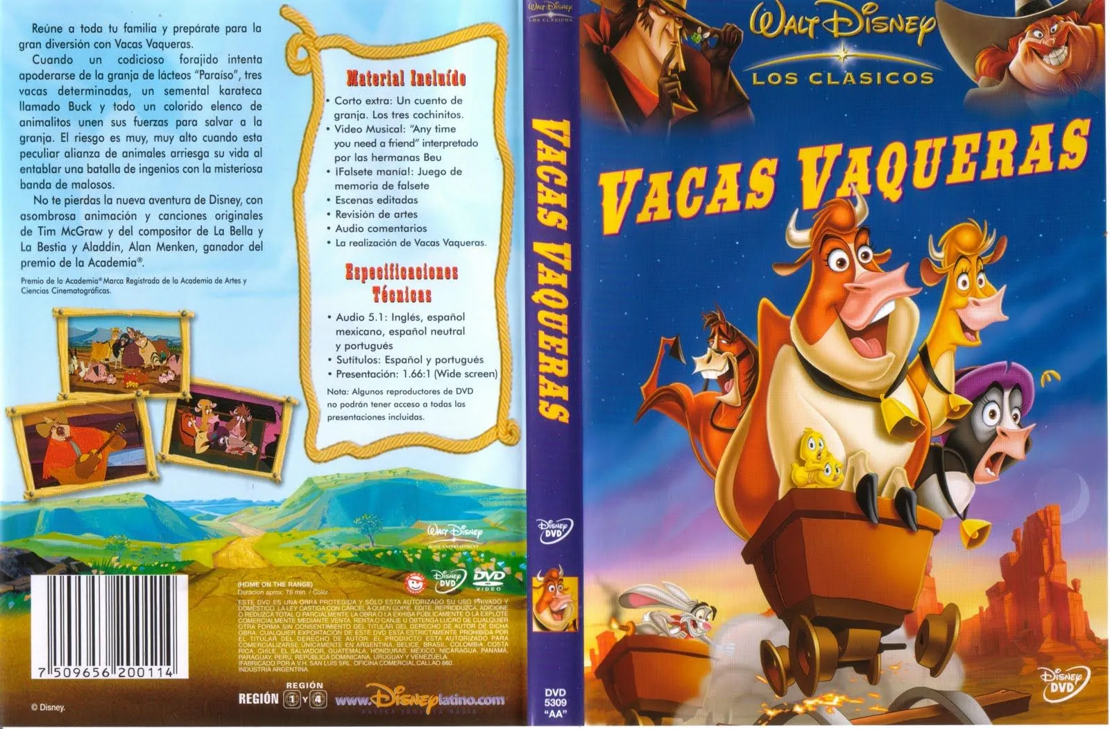 Mi Colección de películas en DVD: Vacas vaqueras Mi Colección de películas en DVD: Vacas vaqueras