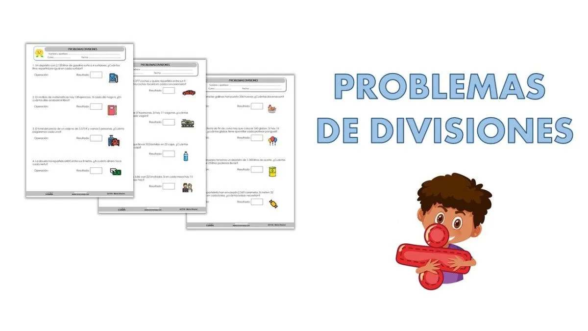 Colección de problemas de divisiones