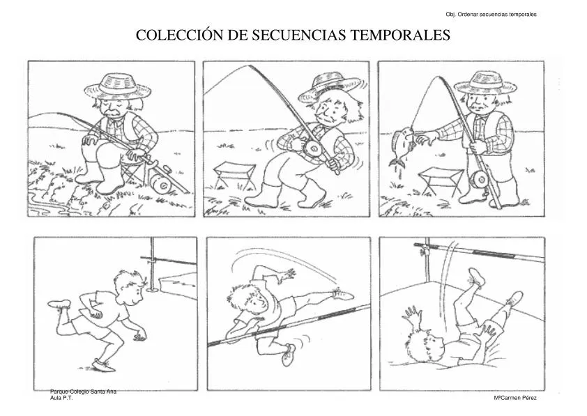Colección de secuencias temporales con imágenes -Orientacion Andujar Colección de secuencias temporales con imágenes -Orientacion Andujar