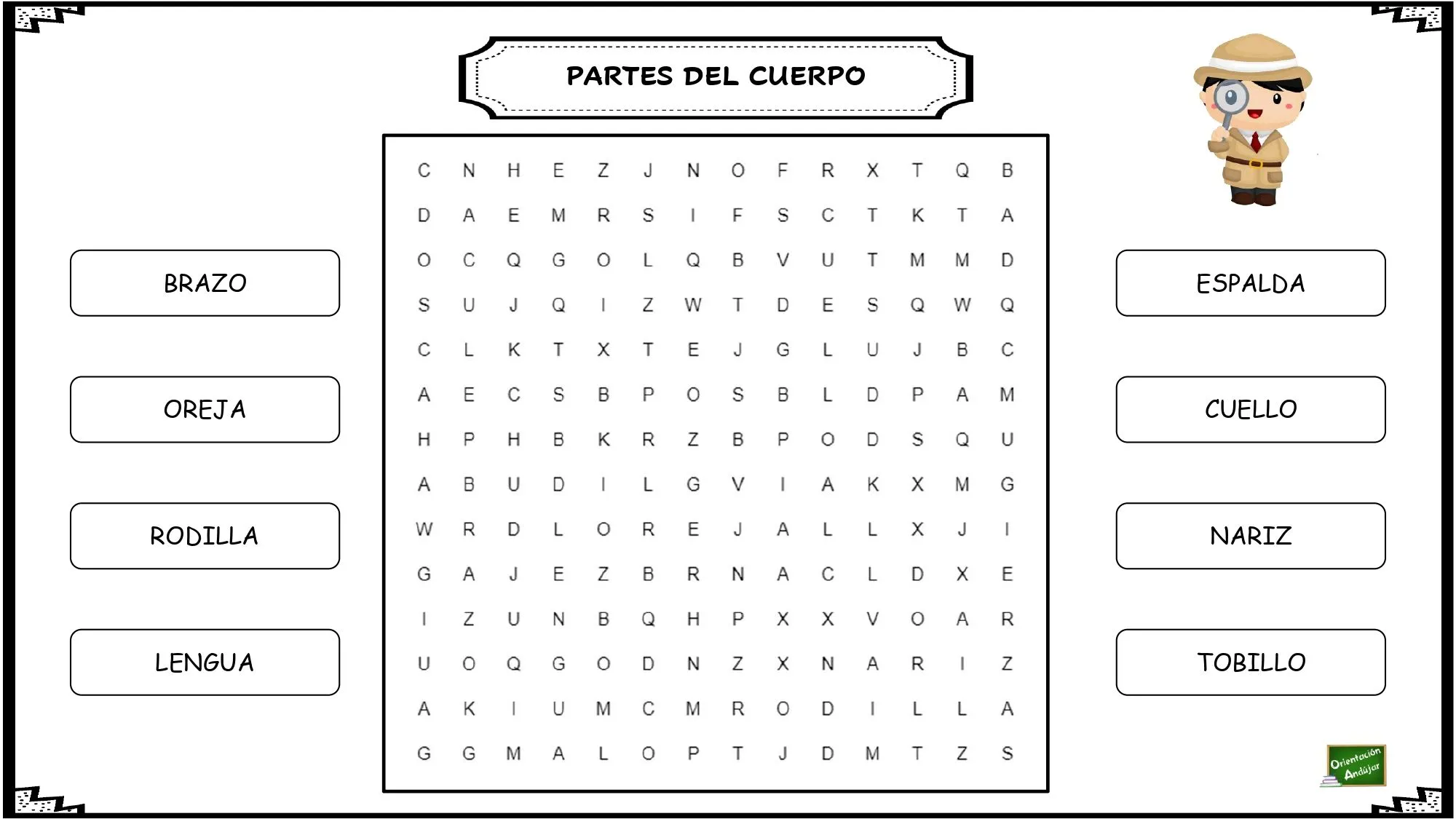 Colección de sopas de letras semánticas
