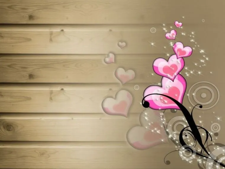 Wallpaper de corazones - Imagui