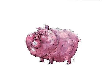 Colectivo Kiwicha- Artistas Ilustradores Perú: un cerdo verde ... Colectivo Kiwicha- Artistas Ilustradores Perú: un cerdo verde ...