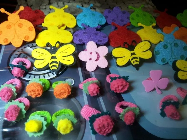 Coleteros de fieltro y goma eva muy fáciles de hacer. | Coleteros ... Coleteros de fieltro y goma eva muy fáciles de hacer. | Coleteros ...