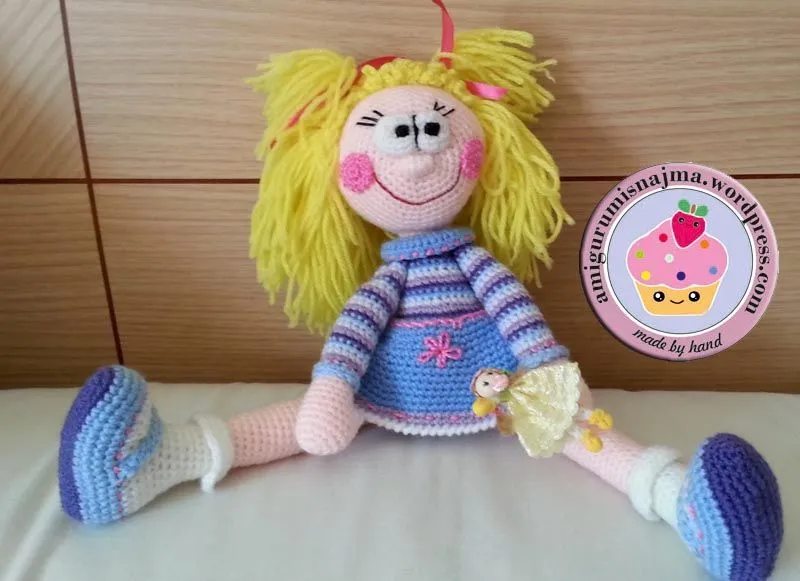 Colette- amigurumi crochet doll | Labores de Najma