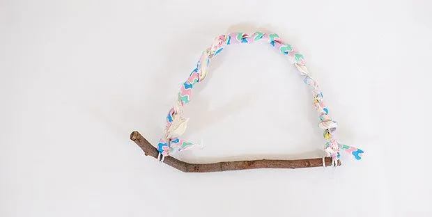 Colgador de pajaritos para dormitorios infantiles - Manualidades ... Colgador de pajaritos para dormitorios infantiles - Manualidades ...