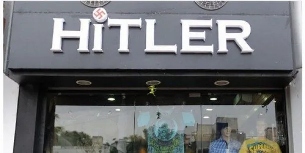 Que Colgados: INDIO BOBO ABRE UN LOCAL DE ROPA LLAMADO HITLER Y ...