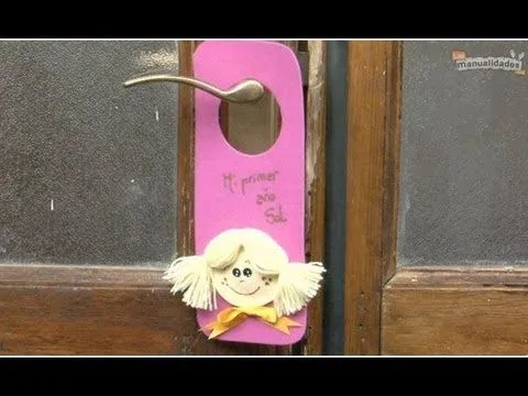 Colgantes para puertas infantiles - YouTube