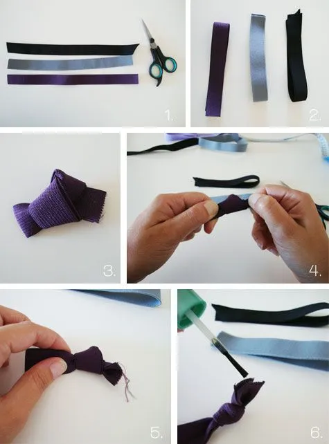 Gomitas para el pelo DIY - marcelina