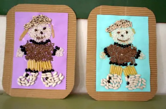 Cuadro con Semillas | Manualidades InfantilesManualidades Infantiles Cuadro con Semillas | Manualidades InfantilesManualidades Infantiles
