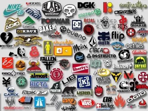 Collage de marcas de skate - Imagui