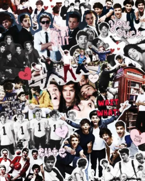 Collage de one direction tumblr - Imagui