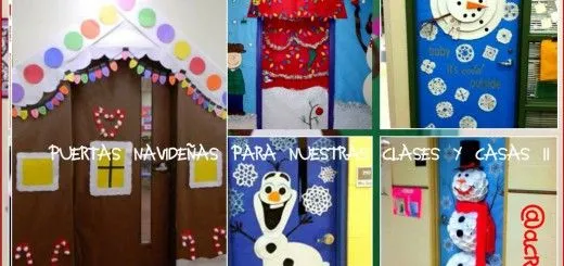 Mil y una ideas para decorar nuestra clase en Navidad.