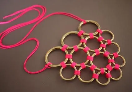 Como hacer collares paso a paso - Imagui