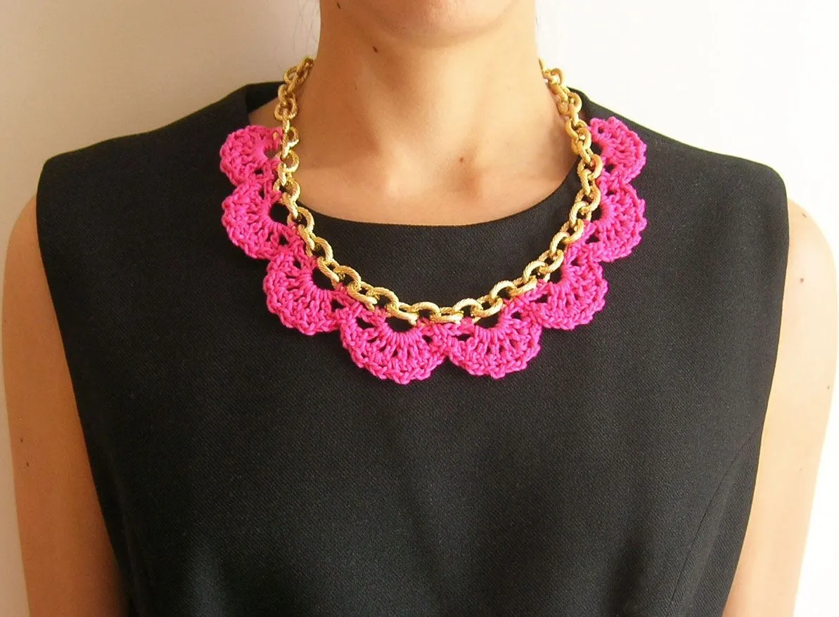 Crochet in a chain/ Crochet en una cadena | ChabeGS