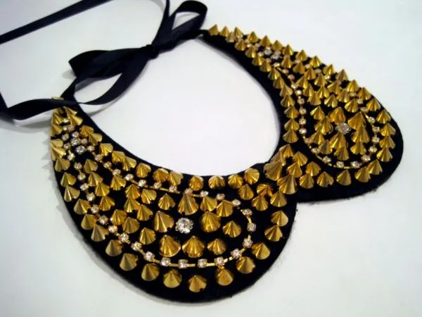 Como hacer collar babero - Imagui