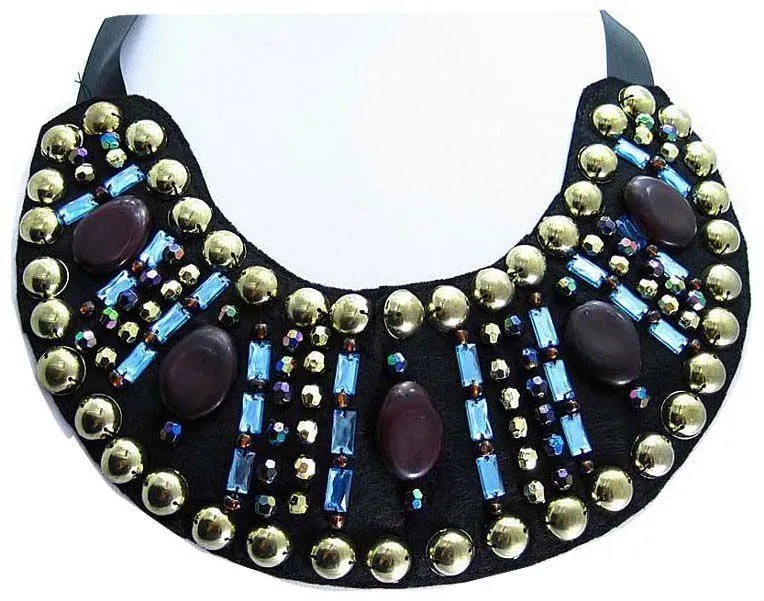 Collar babero de moda en muchos estilos-Cordón-Identificación del ...