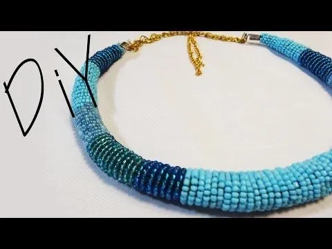 COLLAR DE CHAQUIRAS FACIL! DIY MANUALIDADES - YouTube COLLAR DE CHAQUIRAS FACIL! DIY MANUALIDADES - YouTube