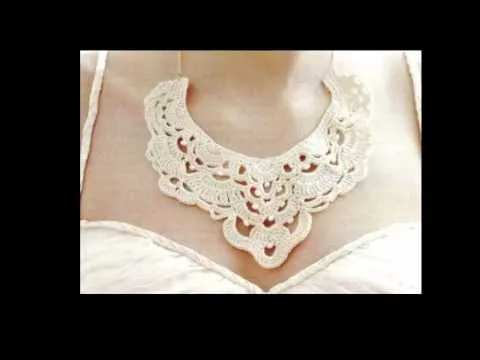 Collar Cuello Tejido a Crochet - YouTube