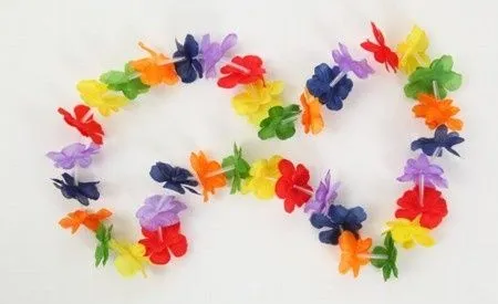 COLLAR HAWAIANO Aprender cómo hacer collares hawaianos ... COLLAR HAWAIANO Aprender cómo hacer collares hawaianos ...