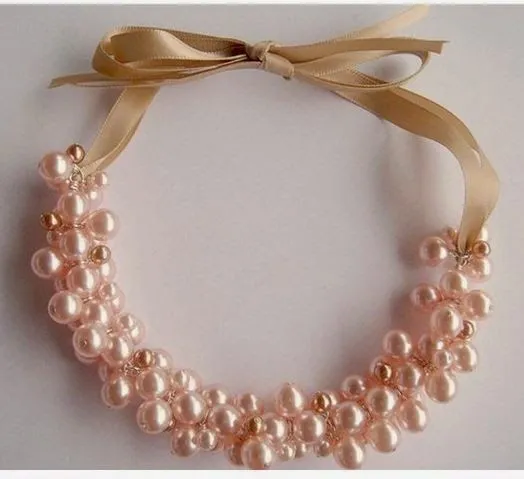 Cómo hacer un collar de perlas DIY ~ lodijoella Cómo hacer un collar de perlas DIY ~ lodijoella