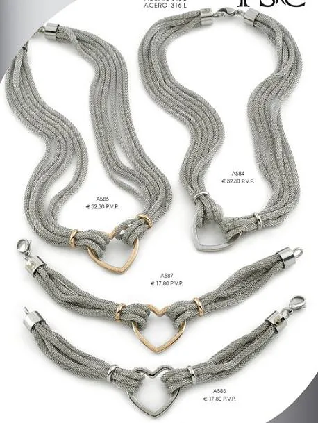 Collares de Acero, Collar de Acero, Joyas de Acero, Joyeria de ... Collares de Acero, Collar de Acero, Joyas de Acero, Joyeria de ...