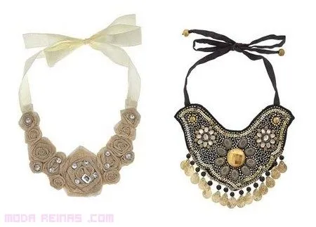 Cómo hacer collares babero en tu casa