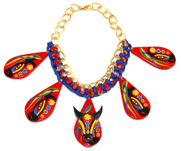 Collares del Carnaval de Barranquilla - Accesorios en Tagua, con ... Collares del Carnaval de Barranquilla - Accesorios en Tagua, con ...