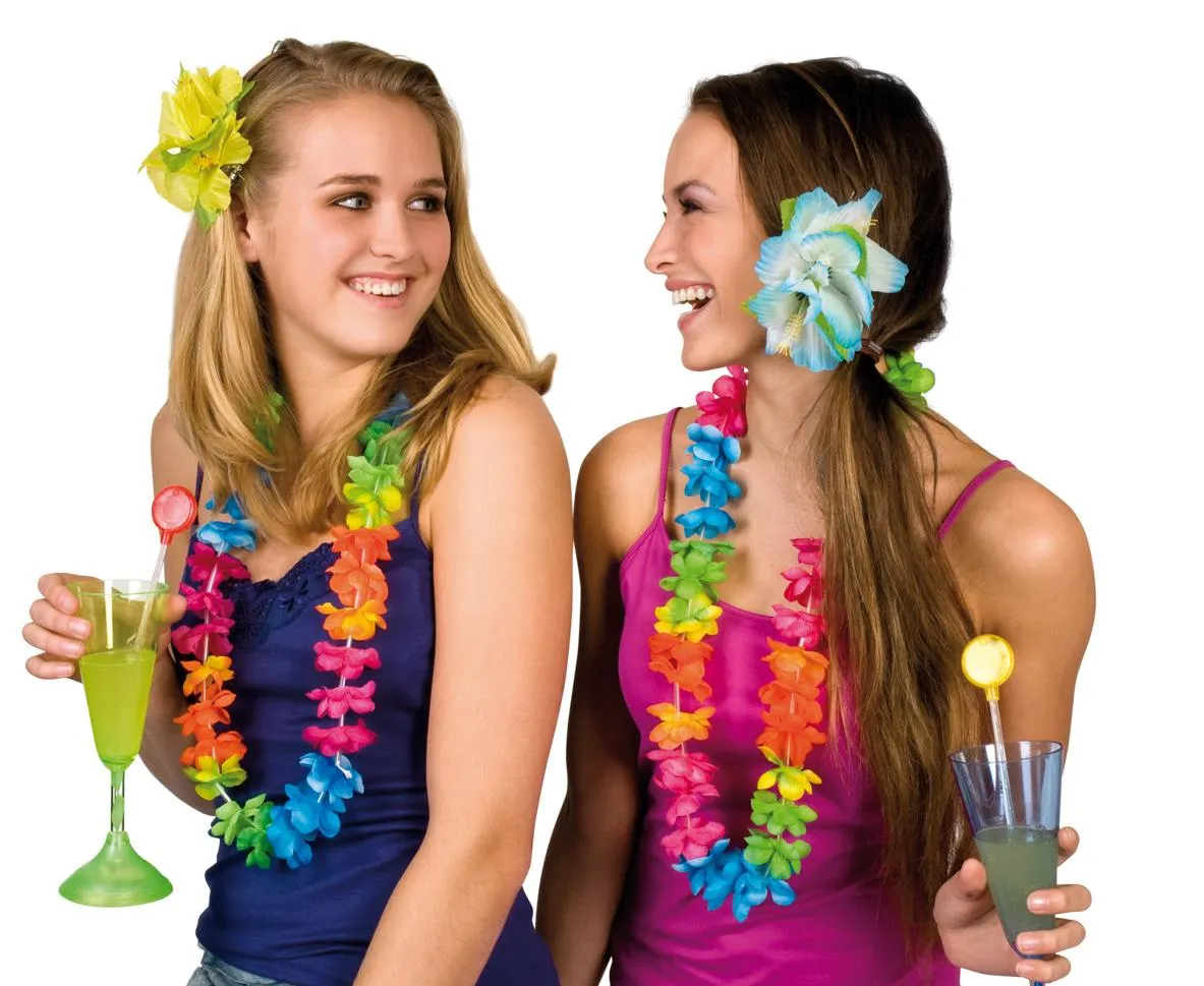 Cómo hacer Collares Hawaianos