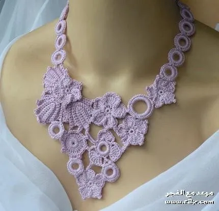 Collares tejidos crochet paso paso - Imagui Collares tejidos crochet paso paso - Imagui